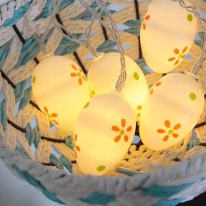 10 Λάμπες LED Πασχαλινά αυγά διακοσμητικές Λάμπες(Θερμό λευκό) (OEM)