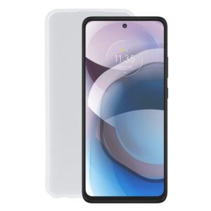TPU Phone Case For Motorola One 5G Ace(Transparent White) (OEM)