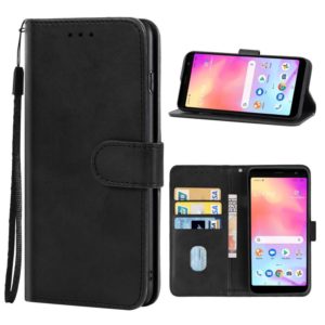 Leather Phone Case For Alcatel TCL A3X A600DL(Black) (OEM)