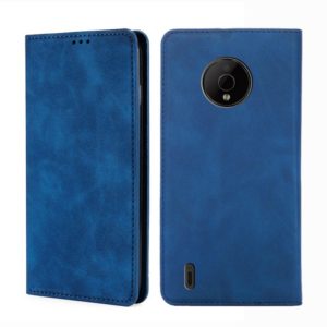For Nokia C200 Skin Feel Magnetic Horizontal Flip Leather Phone Case(Blue) (OEM)