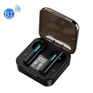 T13 TWS Digital Display Wireless In-Ear Sports Bluetooth Earphones Support Touch Control(Black) (OEM)