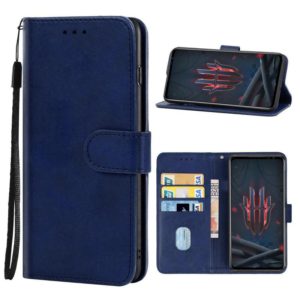 Leather Phone Case For ZTE nubia Red Magic 6s(Blue) (OEM)