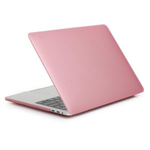 Laptop Matte Style Protective Case For MacBook Pro 13.3 inch A2338 2022(Pink) (OEM)