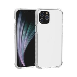 For iPhone 12 Pro Max Four-corner Shockproof TPU + Acrylic Protective Case(Transparent) (OEM)