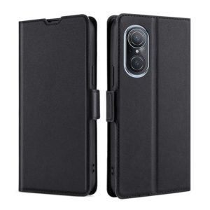 For Huawei Nova 9 SE 4G Ultra-thin Voltage Side Buckle Leather Phone Case(Black) (OEM)