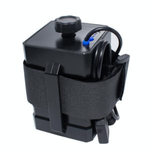 3 Sections 18650/26650 IPX7 Waterproof Battery Box with 16.8v Round Head & 5v USB Connector Output Voltage Does Not Include Battery(Black) (OEM)
