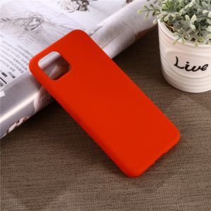 Solid Color Liquid Silicone Shockproof Full Coverage Case for Google Pixel 4XL (Red) (OEM)