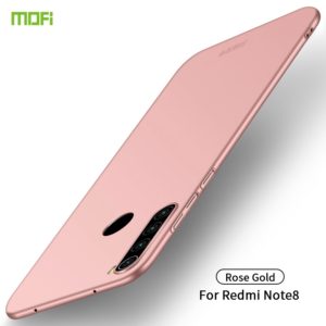 For Xiaomi RedMi Note8 MOFI Frosted PC Ultra-thin Hard Case(Rose gold) (MOFI) (OEM)