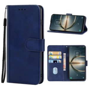 For TCL 30 V 5G T781S Leather Phone Case(Blue) (OEM)