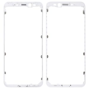 Front Housing LCD Frame Bezel Holder for Xiaomi Mi 6X / A2(White) (OEM)