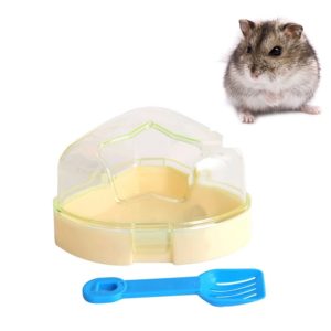 Pet Five-pointed Star Hamster Bathroom Small Pets Bathing Basin Detachable Ventilation Pet Bath Tubs, Random Color Delivery (OEM)