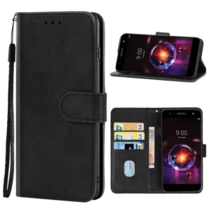 Leather Phone Case For LG X power 3 / X5 2018(Black) (OEM)