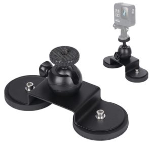 Car Suction Cup Mount Bracket for GoPro Hero11 Black / HERO10 Black / HERO9 Black / HERO8 Black /7 /6 /5 /5 Session /4 Session /4 /3+ /3 /2 /1, Xiaoyi and Other Action Cameras,, Size: M(Black) (OEM)