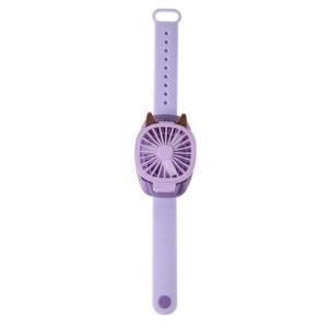 Watch Handheld Mini Fan(Purple) (OEM)