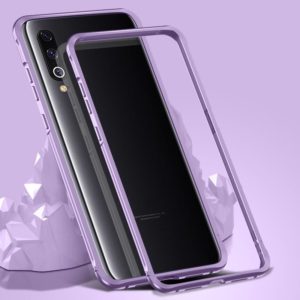 For Xiaomi Mi 9 Shockproof Ultra-thin Metal Protective Frame(Purple) (OEM)