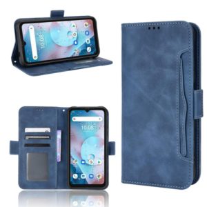 For Umidigi Bison X10S / X10S NFC Skin Feel Calf Pattern Leather Phone Case(Blue) (OEM)