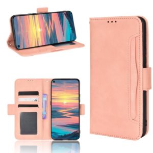 For Oukitel K9 Pro Skin Feel Calf Pattern Leather Phone Case(Pink) (OEM)