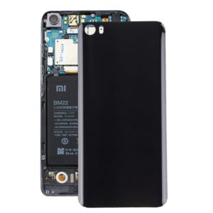 Original Battery Back Cover for Xiaomi Mi 5 (No Bracket)(Black) (OEM)