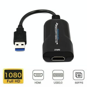 K004 HDMI to USB 3.0 UVC HD Video Capture (Black) (OEM)
