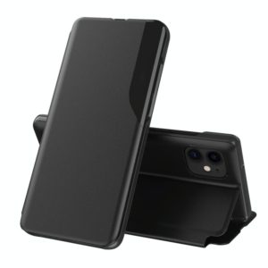 For iPhone 11 Pro Max Attraction Flip Holder Leather Phone Case (Black) (OEM)