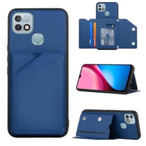 For Infinix Hot 10i / Smart 5 Pro Skin Feel PU + TPU + PC Phone Case(Blue) (OEM)