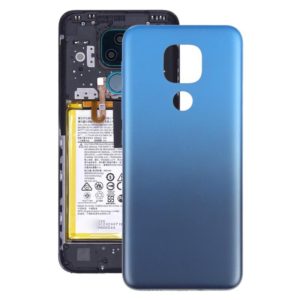 Battery Back Cover for Motorola Moto E7 Plus XT2081-1 (Blue) (OEM)