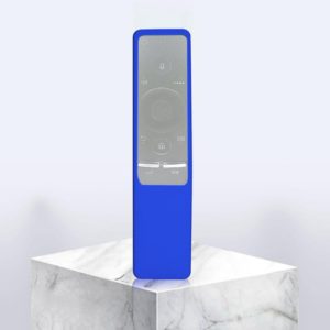 Non-slip Texture Washable Silicone Remote Control Cover for Samsung Smart TV Remote Controller (Dark Blue) (OEM)