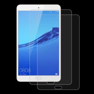 For Huawei Tablet C5 8.0 2 PCS 9H HD Explosion-proof Tempered Glass Film (OEM)