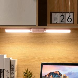 LED Table Light Student Dormitory Reading Lights, Style: Charge Type (Pink) (OEM)