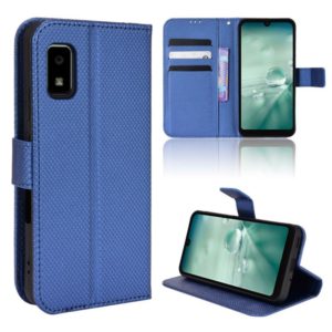 For Sharp Aquos Wish Diamond Texture Leather Phone Case(Blue) (OEM)