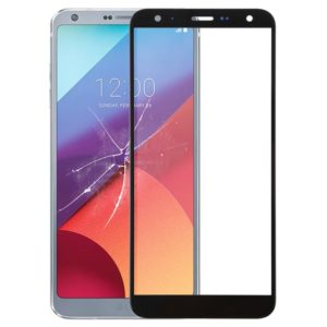 Front Screen Outer Glass Lens for LG G6 H870 H870DS H873 H872 LS993 VS998 US997(Black) (OEM)