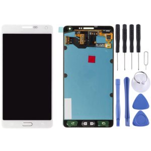 Original LCD Display + Touch Panel for Galaxy A7 / A7000 / A7009 / A700F / A700FD / A700FQ / A700H / A700K / A700L / A700S / A700X(White) (OEM)