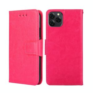 For Blackview A95 Crystal Texture Leather Phone Case(Rose Red) (OEM)