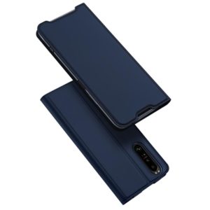 For Sony Xperia 1 IV DUX DUCIS Skin Pro Series PU + TPU Leather Phone Case(Blue) (DUX DUCIS) (OEM)