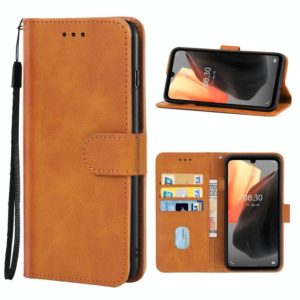 Leather Phone Case For Ulefone Armor 8 / 8 Pro(Brown) (OEM)