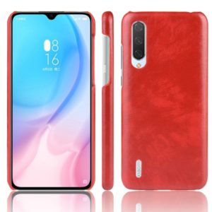 Shockproof Litchi Texture PC + PU Case For Xiaomi Mi A3(Red) (OEM)