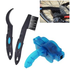 Cycling Bike Bicycle Chain Wheel Wash Cleaner Tool Cleaning Brushes Scrubber Set Clean Repair tools (OEM)