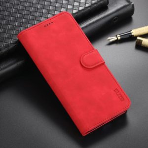 For Honor V40 AZNS Skin Feel Calf Texture Horizontal Flip Leather Case with Card Slots & Holder & Wallet(Red) (AZNS) (OEM)