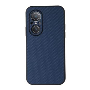 For Huawei nova 9 SE Fine Hole Carbon Fiber Texture Shockproof Phone Case(Blue) (OEM)