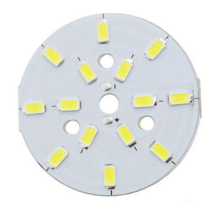 7W 5630 SMD White 14 LED Aluminum Base Light Panel, Diameter: 50mm (OEM)