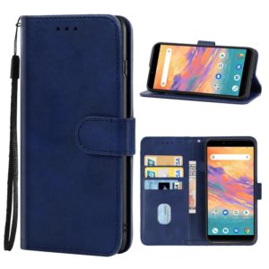 For UMIDIGI A3S Leather Phone Case(Blue) (OEM)