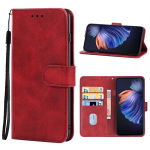 For Tecno Camon 18 P Leather Phone Case(Red) (OEM)