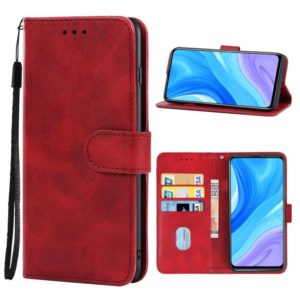 For Huawei P Smart Pro Leather Phone Case(Red) (OEM)