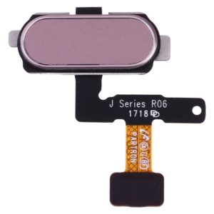 For Galaxy J7 (2017) SM-J730F/DS SM-J730/DS Fingerprint Sensor Flex Cable(Pink) (OEM)