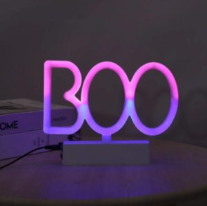 LED Neon Light Festive Atmosphere Decoration Lights Bar Shop Decoration Lights(Boo) (OEM)