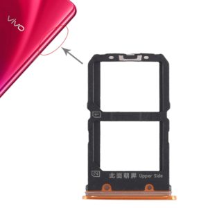 For Vivo X23 2 x SIM Card Tray (Orange) (OEM)