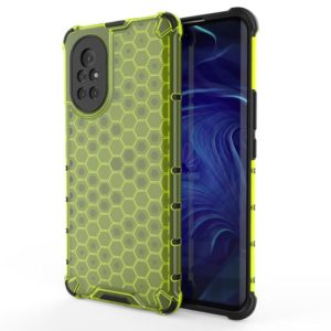 For Huawei nova 8 5G Shockproof Honeycomb PC + TPU Protective Case(Green) (OEM)