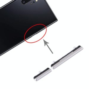 For Samsung Galaxy Note10+ Power Button and Volume Control Button(Silver) (OEM)