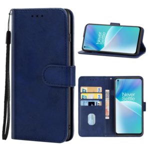 For OnePlus Nord 2T Leather Phone Case(Blue) (OEM)