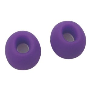 For AirPods Pro 1 Pairs Wireless Earphones Silicone Replaceable Earplug(Purple) (OEM)